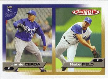 2005 Topps Total #586 Jaime Cerda / Nate Field Front