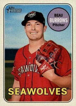 2018 Topps Heritage Minor League - Glossy #138 Beau Burrows Front