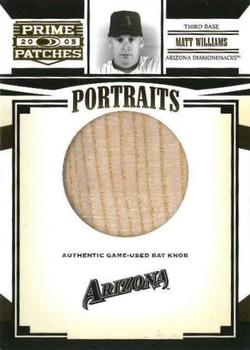 2005 Donruss Prime Patches - Portraits Bat Knob #P-18 Matt Williams Front