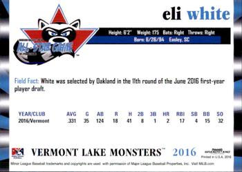 2016 Grandstand NY-Penn League All-Star Game North/South #NNO Eli White Back