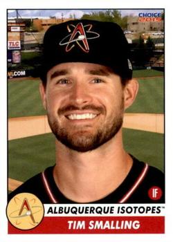 2015 Choice Albuquerque Isotopes #32 Tim Smalling Front