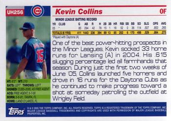 2005 Topps Updates & Highlights #UH256 Kevin Collins Back