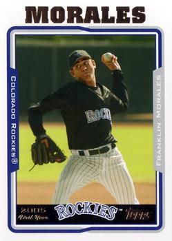 2005 Topps Updates & Highlights #UH306 Franklin Morales Front