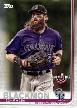 2019 Topps Opening Day #19 Charlie Blackmon Front
