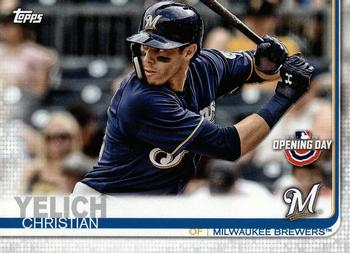 2019 Topps Opening Day #39 Christian Yelich Front