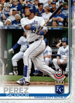 2019 Topps Opening Day #75 Salvador Perez Front