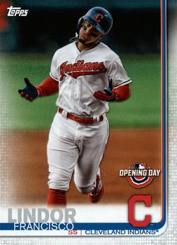 2019 Topps Opening Day #84 Francisco Lindor Front