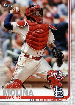 2019 Topps Opening Day #102 Yadier Molina Front