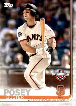 2019 Topps Opening Day #105 Buster Posey Front