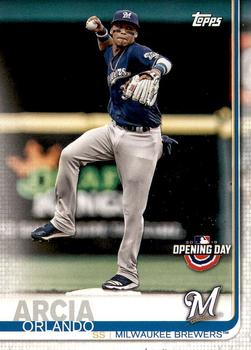 2019 Topps Opening Day #121 Orlando Arcia Front