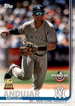 2019 Topps Opening Day #144 Miguel Andujar Front