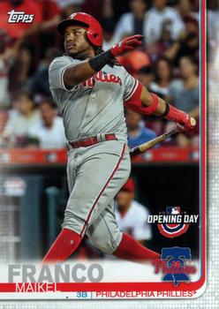 2019 Topps Opening Day #184 Maikel Franco Front