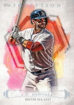 2019 Topps Inception #93 J.D. Martinez Front