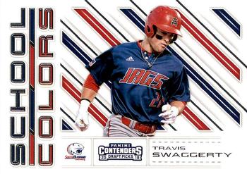 2018 Panini Contenders Draft Picks - School Colors #5 Travis Swaggerty Front