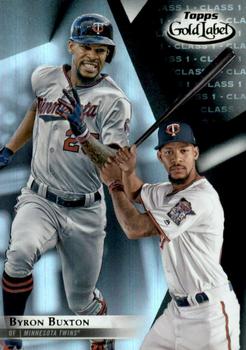2018 Topps Gold Label - Class 1 Black #59 Byron Buxton Front