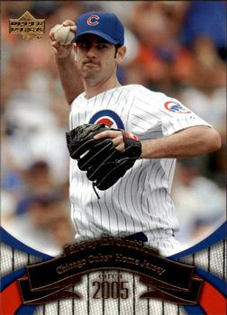 2005 UD Mini Jersey Collection #72 Mark Prior Front