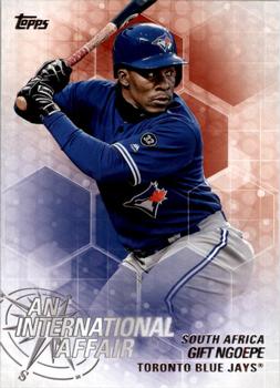 2018 Topps Update - An International Affair #IA-37 Gift Ngoepe Front