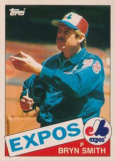 1985 Topps Mini Test Issue #88 Bryn Smith Front