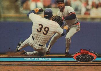 1991 Stadium Club - Pre-Production Samples #NNO Tony Phillips Front