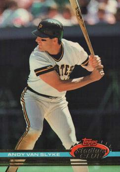1991 Stadium Club - Pre-Production Samples #NNO Andy Van Slyke Front