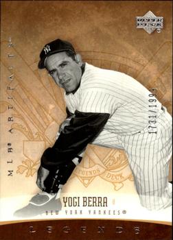 2005 Upper Deck Artifacts #200 Yogi Berra Front