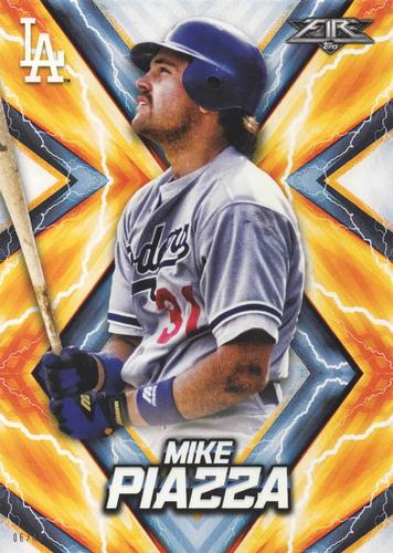 2017 Topps Fire 5x7 #192 Mike Piazza Front