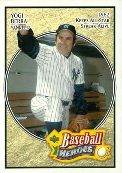 2005 Upper Deck Baseball Heroes #98 Yogi Berra Front