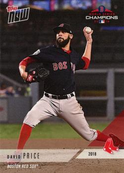 2018 Topps Now Boston Red Sox World Series Champions #WSC-5 David Price Front