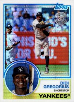 2018 Topps Update - 1983 Topps Baseball 35th Anniversary Chrome Silver Pack #144 Didi Gregorius Front