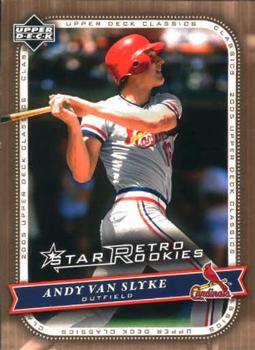 2005 Upper Deck Classics #102 Andy Van Slyke Front