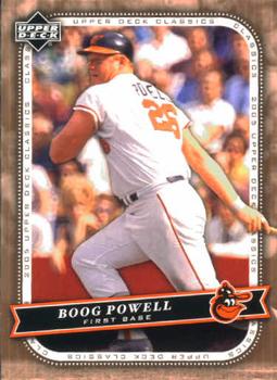 2005 Upper Deck Classics #13 Boog Powell Front