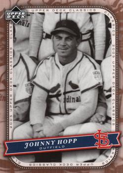2005 Upper Deck Classics #20 Johnny Hopp Front