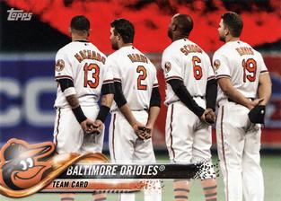 2018 Topps On-Demand Mini #292 Baltimore Orioles Front