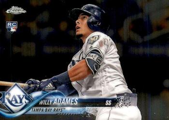 2018 Topps Chrome Update #HMT56 Willy Adames Front