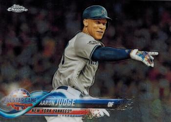 2018 Topps Chrome Update #HMT70 Aaron Judge Front