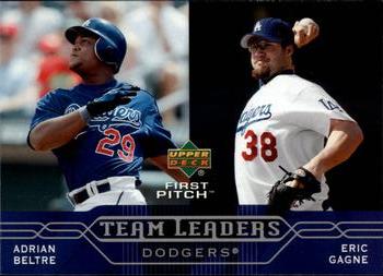 2005 Upper Deck First Pitch #275 Adrian Beltre / Eric Gagne Front