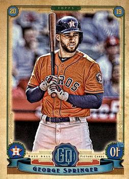 2019 Topps Gypsy Queen #133 George Springer Front
