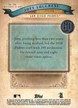 2019 Topps Gypsy Queen #198 Joey Lucchesi Back