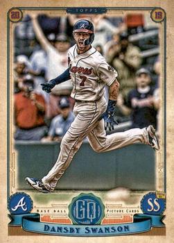 2019 Topps Gypsy Queen #208 Dansby Swanson Front