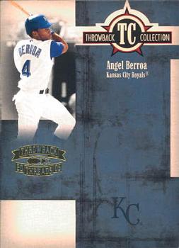 2005 Donruss Throwback Threads - Throwback Collection #TC-4 Angel Berroa Front
