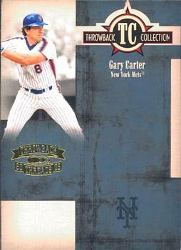 2005 Donruss Throwback Threads - Throwback Collection #TC-8 Gary Carter Front
