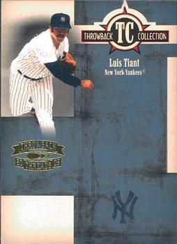 2005 Donruss Throwback Threads - Throwback Collection #TC-27 Luis Tiant Front