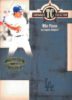 2005 Donruss Throwback Threads - Throwback Collection #TC-31 Mike Piazza Front