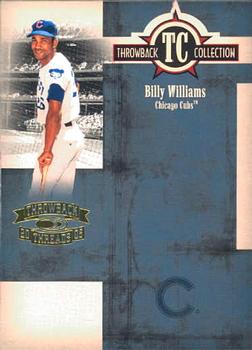 2005 Donruss Throwback Threads - Throwback Collection #TC-32 Billy Williams Front