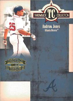 2005 Donruss Throwback Threads - Throwback Collection #TC-40 Andruw Jones Front