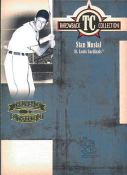 2005 Donruss Throwback Threads - Throwback Collection #TC-68 Stan Musial Front