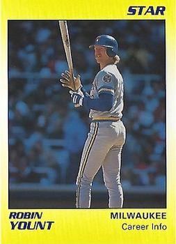 1990 Star Robin Yount #8 Robin Yount Front