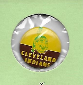 1966 Guy's Potato Chips Pins #NNO Cleveland Indians Front