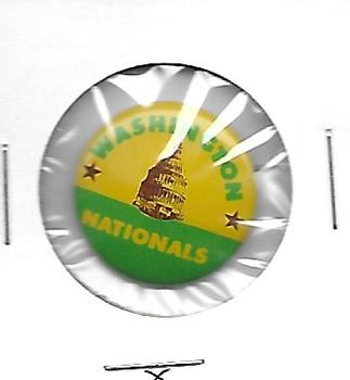 1966 Guy's Potato Chips Pins #NNO Washington Nationals Front