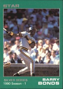 1990 Star Silver #173 Barry Bonds Front